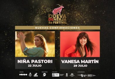 Niña Pastori y Vanesa Martín se suman al cartel del 62º Festival de Música Cueva de Nerja