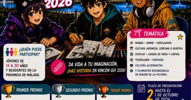 El Ayuntamiento Rincón de la Victoria convoca por primera vez un concurso de dibujo para el cartel oficial del Salón del Manga y la Cultura Alternativa ‘RincónGo!’ 2026