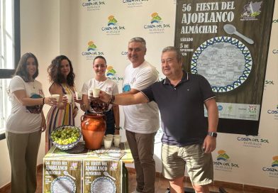 Almáchar celebra este sábado la 56 edición de la Fiesta del Ajoblanco, homenaje a la tradicional sopa fría malagueña enriquecida con uva pasa moscatel