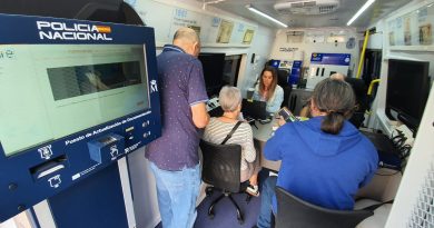 Rincón de la Victoria contará el próximo 8 de octubre con una unidad móvil de la Policía Nacional para tramitar el DNI y el pasaporte